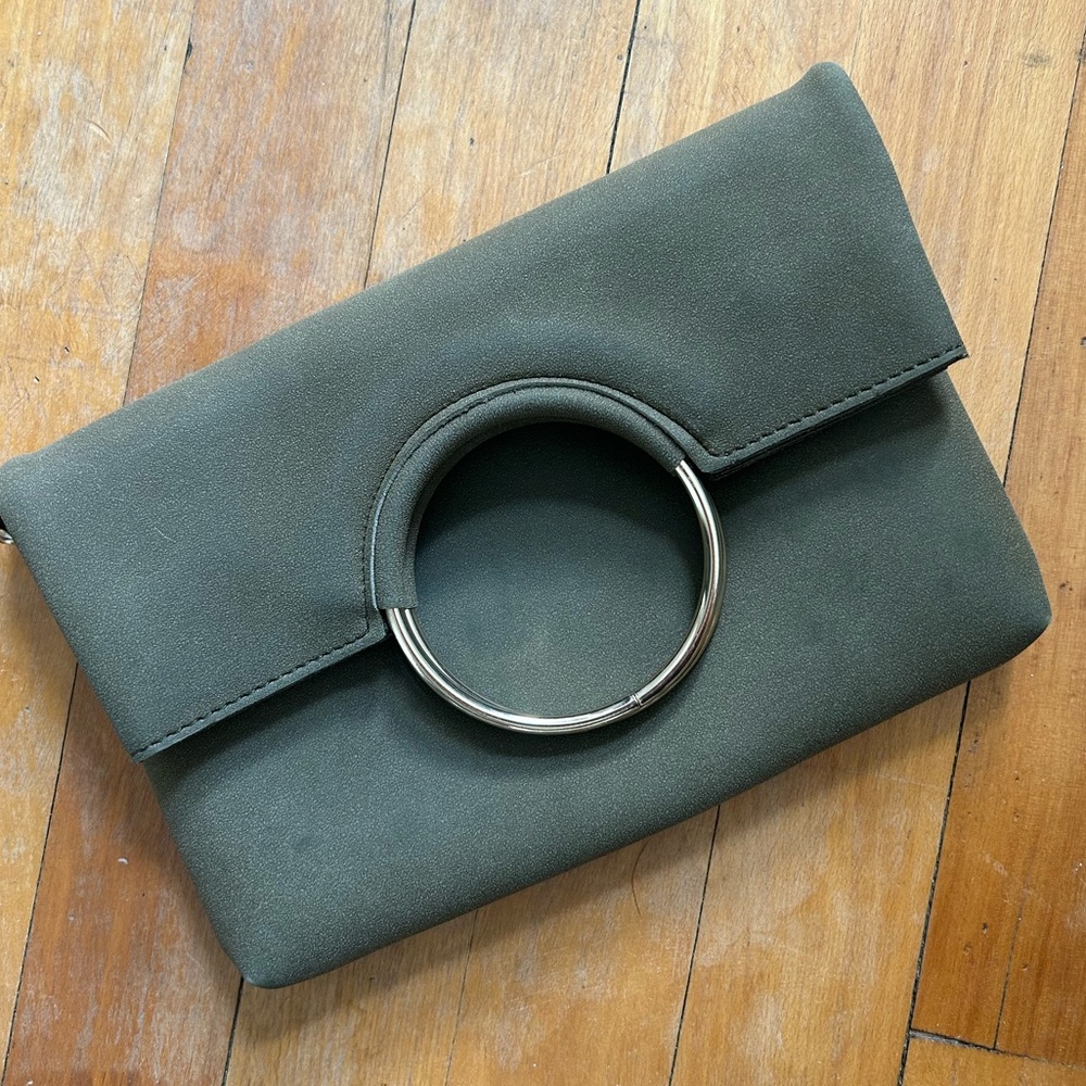 Versatile Army Green Purse - Picture 5 of 5